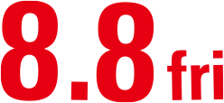 8.8 fri