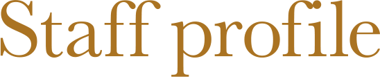 Staff profile